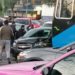 Se registra choque entre un automóvil y una unidad del tren ligero