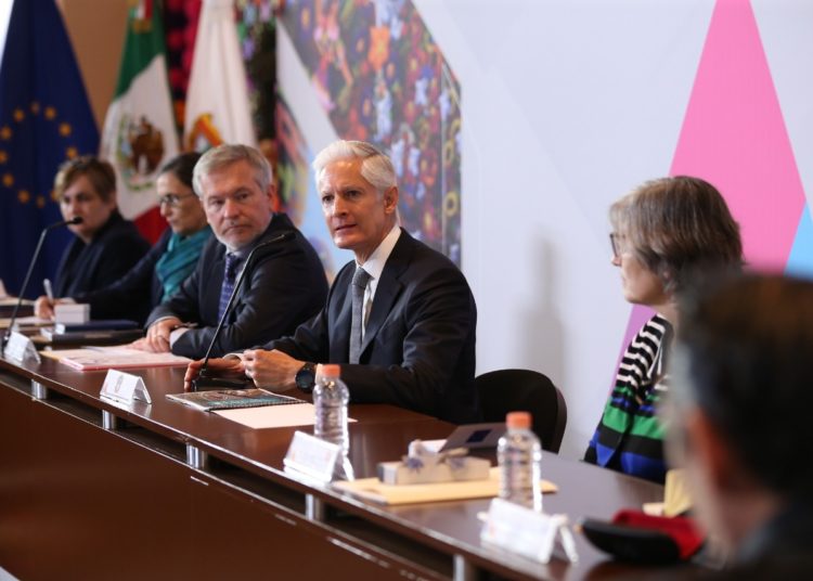 Encabeza Alfredo Del Mazo Reunión Anual de Embajadores de la Unión Europea en México