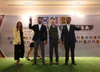 PRI, PAN y PRD irán en coalición en elecciones del 2023 en el Edoméx