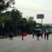 CETEG marcha en CDMX exigiendo el diálogo con autoridades