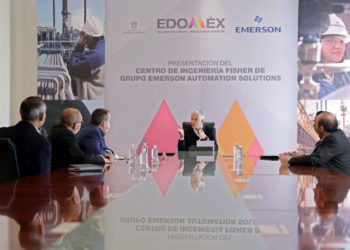 Presenta Alfredo Del Mazo inversión de 470 mdp que la empresa Emerson destinará en su Centro de Ingeniería Toluca-Metepec; ofrecerá más empleo a los mexiquenses