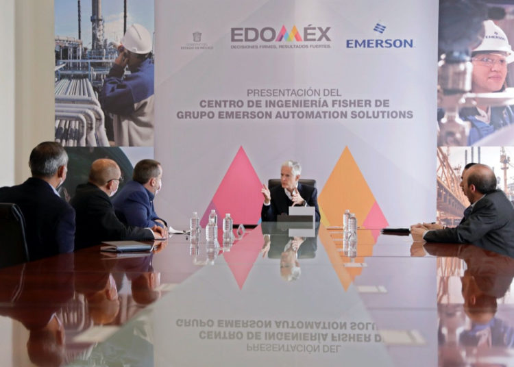 Presenta Alfredo Del Mazo inversión de 470 mdp que la empresa Emerson destinará en su Centro de Ingeniería Toluca-Metepec; ofrecerá más empleo a los mexiquenses