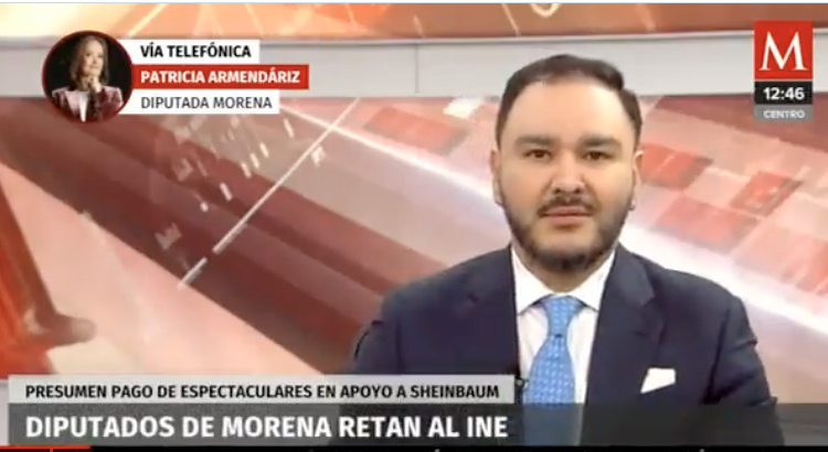 Acepta Patricia Armendáriz que espectaculares de Claudia Sheinbaum son para la campaña presidencial