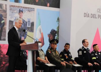 A cinco años de iniciar la actual administración hoy el Estado de México tiene una policía más preparada para combatir a la delincuencia: Alfredo Del Mazo