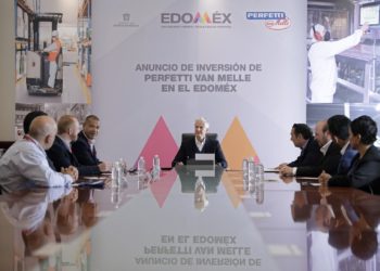Anuncia Alfredo Del Mazo expansión en Edoméx de la empresa Perfetti Van Melle, con inversión de 40 mde en su planta de Toluca