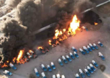 Incendio de gasera en San Nicolás de los Garza consume 16 pipas