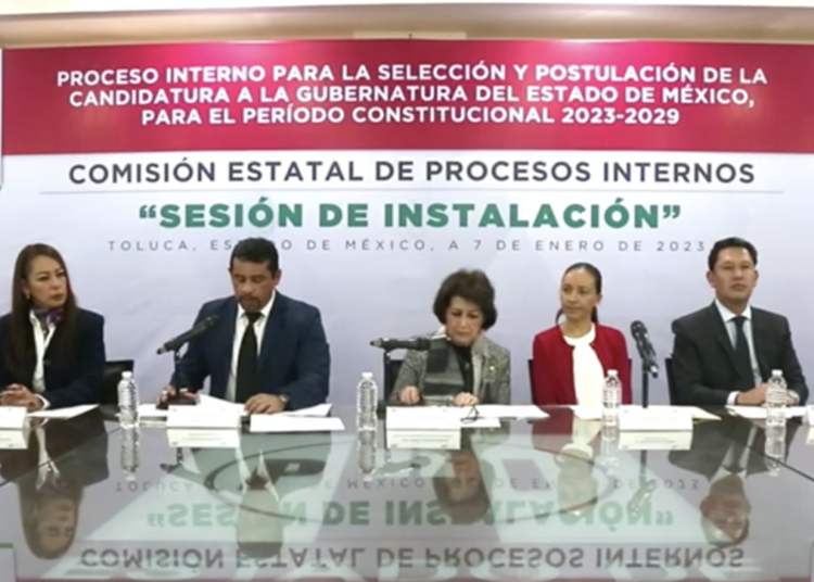 Instala PRI Edoméx Comisión para su proceso interno