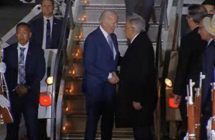 Joe Biden llega a México para Cumbre de América del Norte