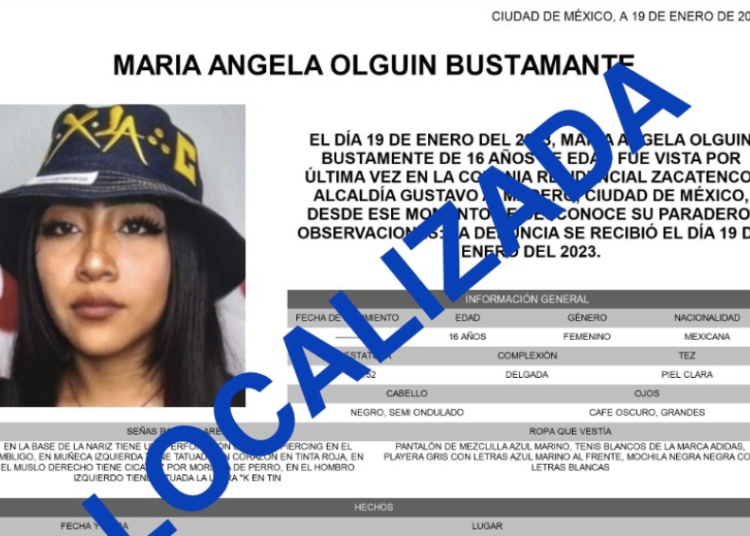 Localizan a la menor desaparecida afuera de unos baños en Indios Verdes