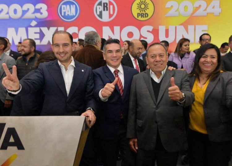 Alianza ‘Va por México’ irá por la Presidencia; PAN y PRD definirán candidato