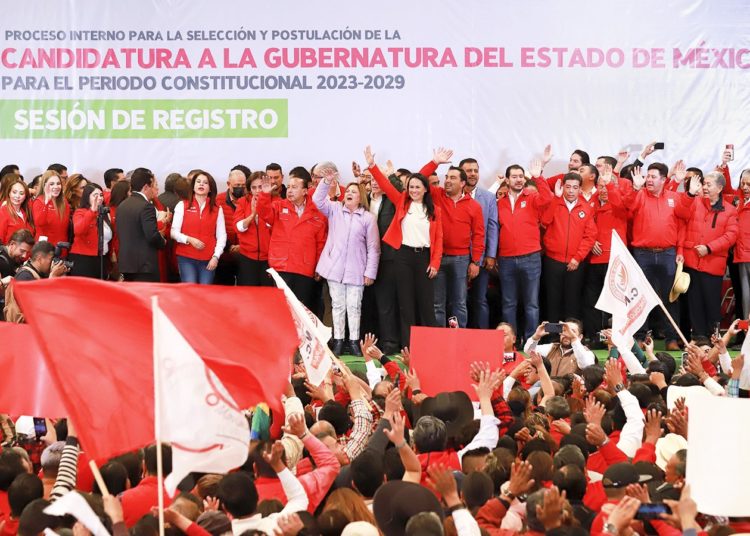 Se registra Alejandra del Moral como única aspirante de la alianza Va por México a la gubernatura del Estado de México