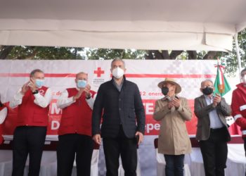 Ecatepec y Cruz Roja firman convenio para atender emergencias y traslado de pacientes en helicópteros