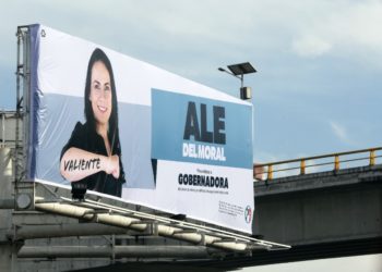 Impide autoridad municipal de Ecatepec colocación de propaganda de la precampaña de Alejandra Del Moral