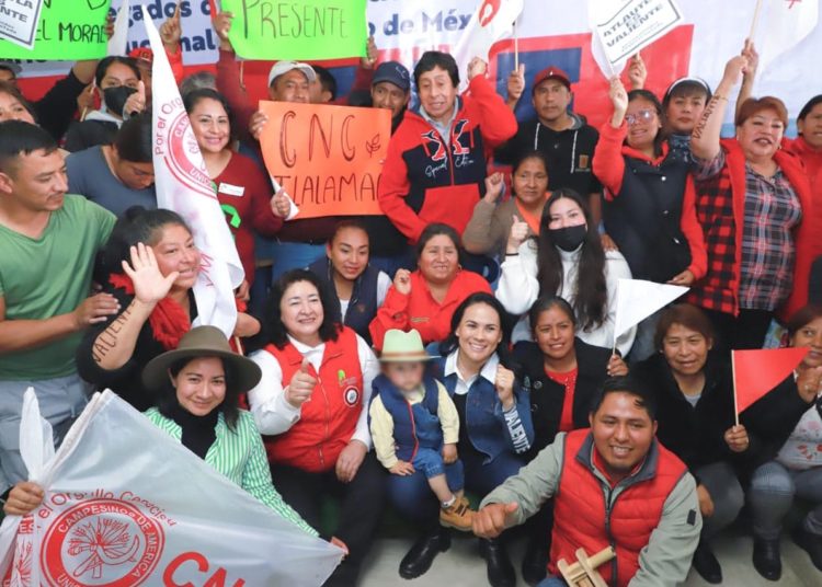 La militancia priista caminará todo el territorio mexiquense para defender a las familias de la entidad: Alejandra Del Moral