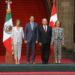 Inicia reunión bilateral entre México y Canadá en Palacio Nacional