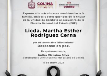 Asesinan a titular de la Unidad de Combate al Secuestro en Colima