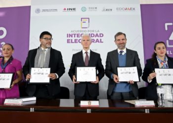 Refrenda Alfredo Del Mazo compromiso de garantizar transparencia, certeza y seguridad en las elecciones por la gubernatura del Edoméx