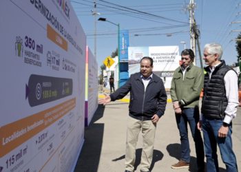 Pone en marcha Alfredo Del Mazo modernización de la Avenida de las Partidas, para agilizar trayecto entre Toluca y Lerma