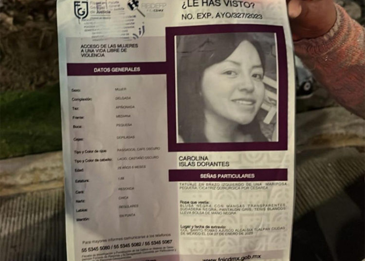 Bloquean México-Cuernavaca por joven desaparecida