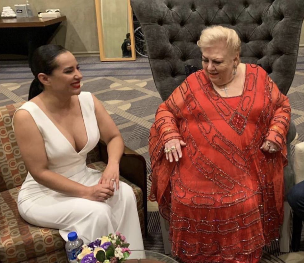 Invita Sandra Cuevas al concierto de Paquita la del Barrio y El Recodo, por el 14 de febrero