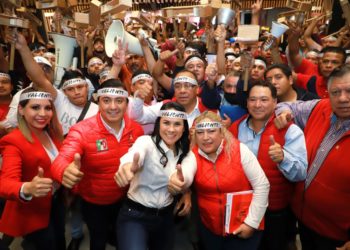 Trabajo de precampaña con militancia priista ha permitido crecer en las encuestas: Alejandra Del Moral