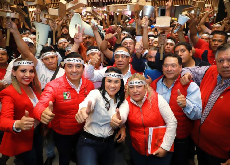 Trabajo de precampaña con militancia priista ha permitido crecer en las encuestas: Alejandra Del Moral