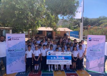 Hutchison Ports TIMSA mejora infraestructura de escuela primaria en Manzanillo