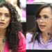 Condenan diputadas del PRD valla metálica afuera de Palacio Nacional ante marcha de mujeres