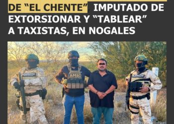 Capturan en Nogales a El Benny, tercer operador al mando de El Chente