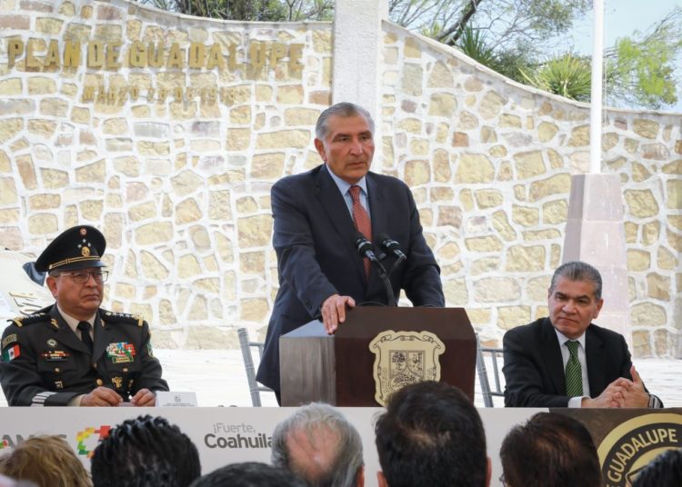 Llama Adán Augusto a llevar a cabo un proceso electoral pacífico en Coahuila