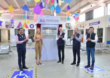 Inauguran Alfredo Del Mazo y Fernanda Castillo el Centro Estatal de Rehabilitación Zona Oriente