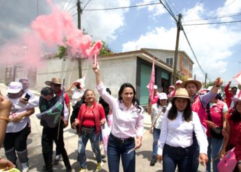 La elección del 4 de junio la ganaremos calle por calle: Alejandra Del Moral