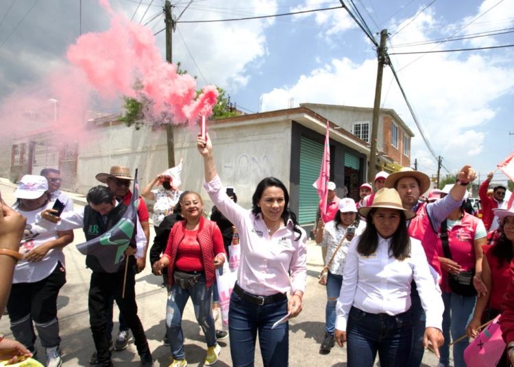 La elección del 4 de junio la ganaremos calle por calle: Alejandra Del Moral