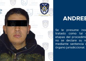 APREHENDE FGJCDMX A UN HOMBRE POR SU PROBABLE PARTICIPACIÓN EN UN FEMINICIDIO OCURRIDO ESTA SEMANA EN MAGDALENA CONTRERAS