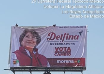 Denuncia PRI actos anticipados de campaña de Morena por colocación de propaganda electoral