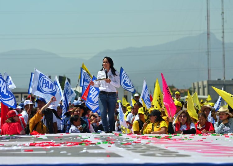Las decisiones de gobierno las tomaremos con el pueblo y para el pueblo, promete Alejandra Del Moral