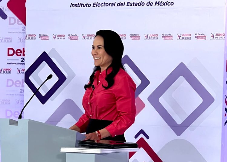 EL DEBATE LO GANARON LOS MEXIQUENSES, EL PRIMER GOBIERNO DE COALICIÓN LES DARÁ RESULTADOS: ALEJANDRA DEL MORAL