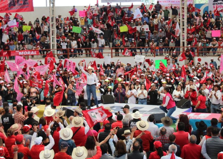 El 4 de junio se detendrá la destrucción de nuestras instituciones: Alejandra Del Moral