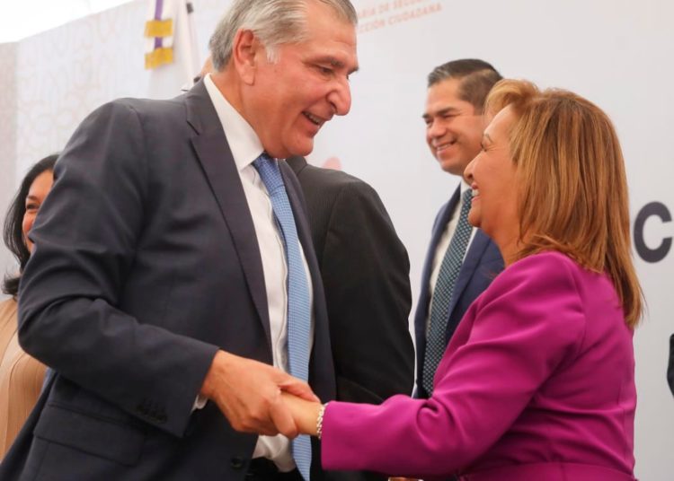 Adán Augusto: Presenta el nuevo C5i en Tlaxcala y anuncia incremento de sueldos a policías