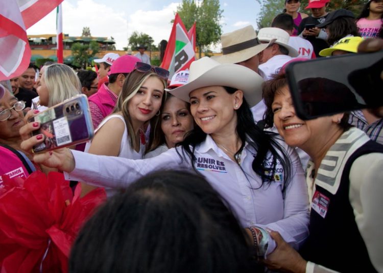 LISTA, ALEJANDRA DEL MORAL, PARA EL SEGUNDO DEBATE DE LA ELECCIÓN POR EL ESTADO DE MÉXICO