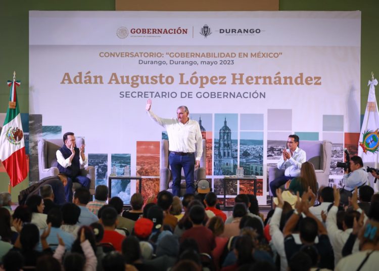 Adán Augusto López destaca ocupación temporal de vías de Ferrosur por seguridad nacional