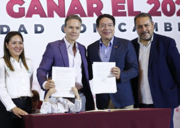 Sin Anahí, Manuel Velasco se registra como corcholata para contender a la presidencia