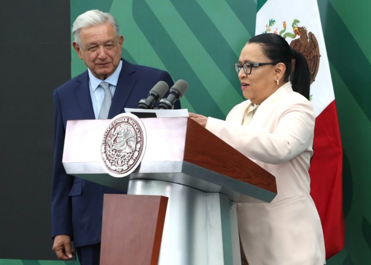 Número de víctimas por extorsión bajó 4.9% en México, revela Rosa Icela Rodríguez