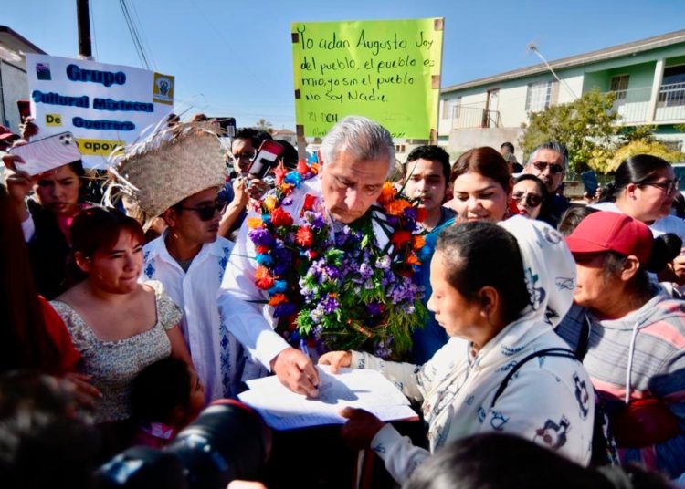 Adán Augusto resaltó en Baja California la relevancia de trabajadores agrícolas