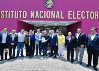 Va por México registra ante el INE al Frente Amplio