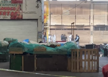 Grupo armado provoca incendio en Central de Abasto de Toluca; hay al menos ocho muertos.