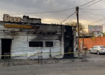 Mueren 11 personas en incendio de antro Beer House en San Luis Río Colorado, Sonora