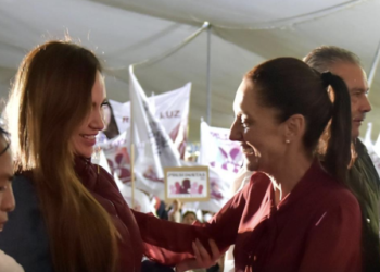 Consejeros reciben a Claudia Sheinbaum con evento de 20 mil personas  en Ecatepec