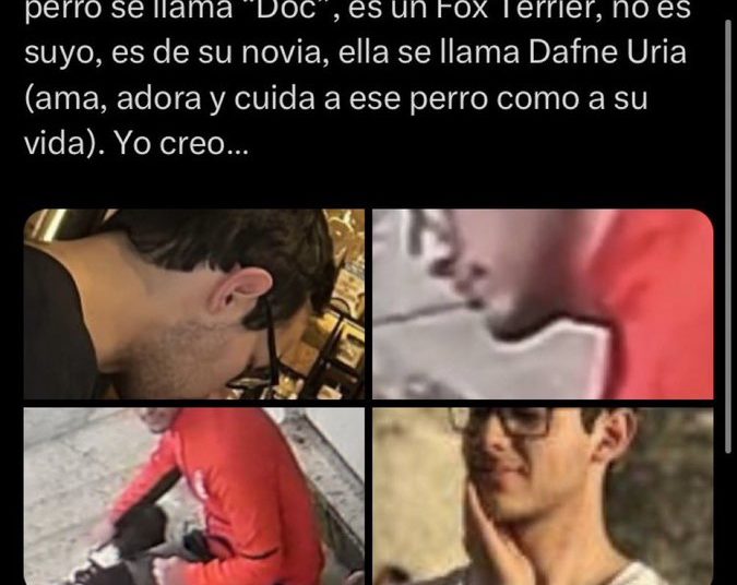 Identifican a sujeto que golpeó a lomito Docky en la Narvarte; su novia no sabía del maltrato