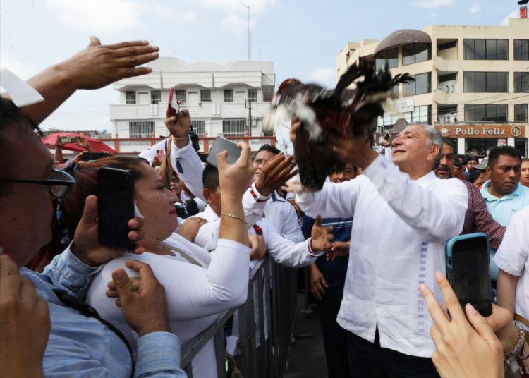 Adán Augusto señala continuidad de cambio en Tabasco